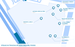 Map - Steaks in TriNoma